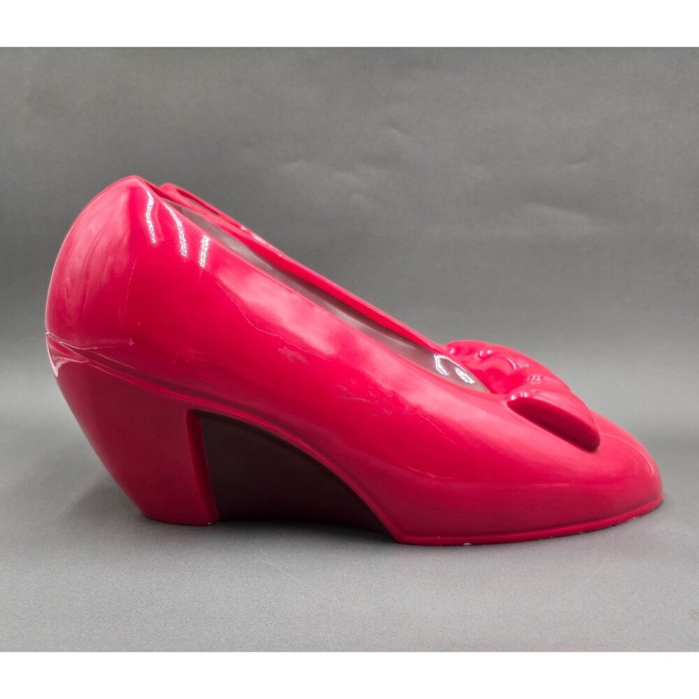 VTG Wizard of Oz Ruby Slippers Cookie Jar 15" Ceramic Enesco 1999 - Picture 2 of 14